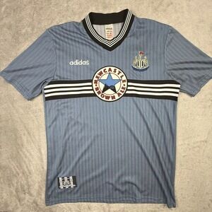 Adidas Newcastle United Shearer 9 Retro Football Soccer Jersey Adult XL